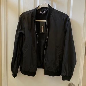 Black Bomber Jacket